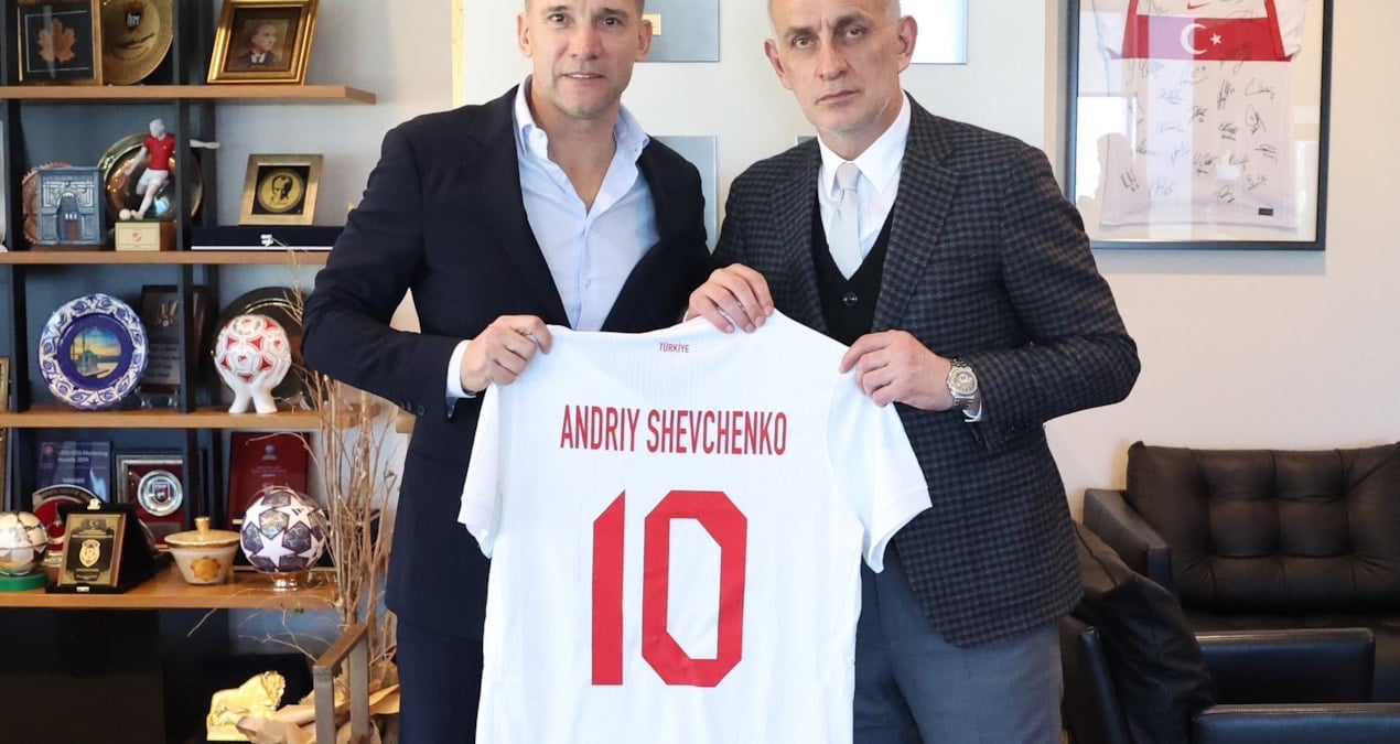 Shevchenko’dan Hacıosmanoğlu’na ziyaret