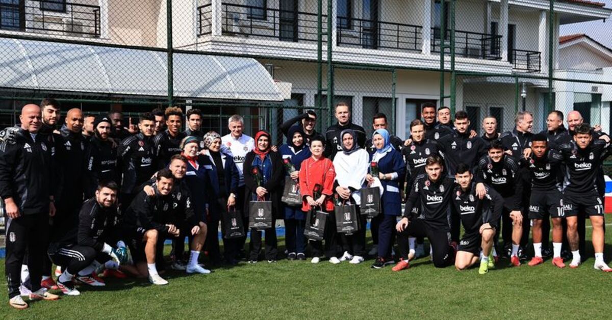 Beşiktaş, kadın personellerin gününü kutladı!