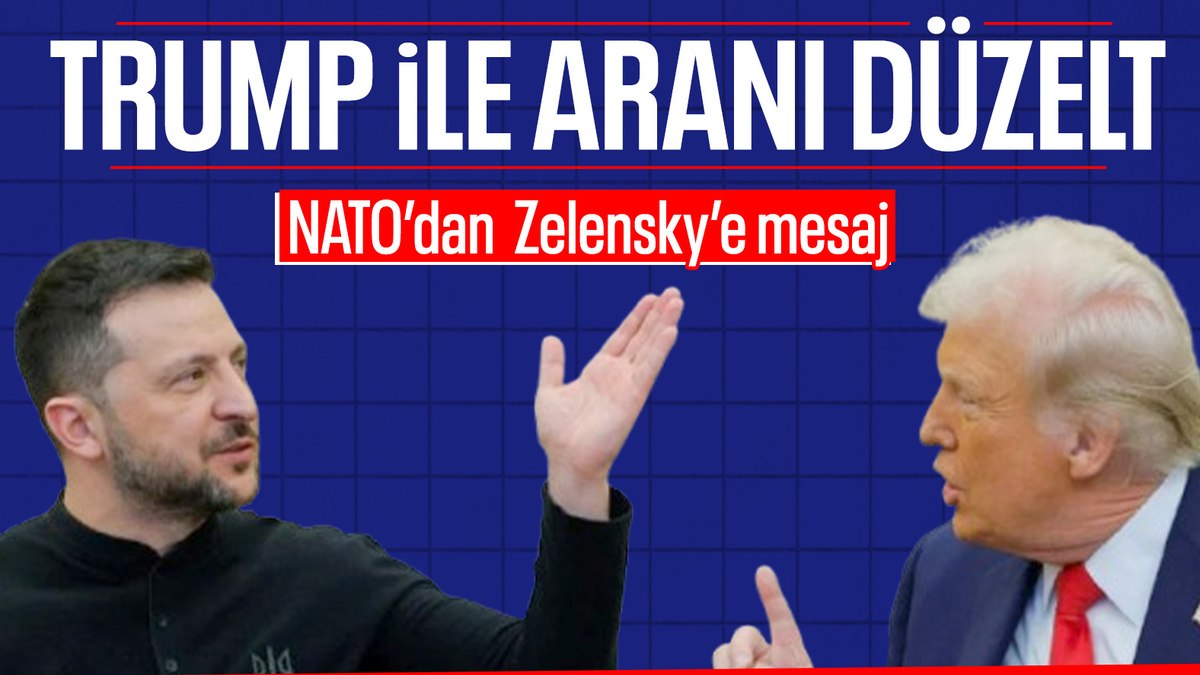 NATO Genel Sekreteri, Zelensky’nin Trump ile ilişkilerini düzeltmesi gerektiğini söyledi